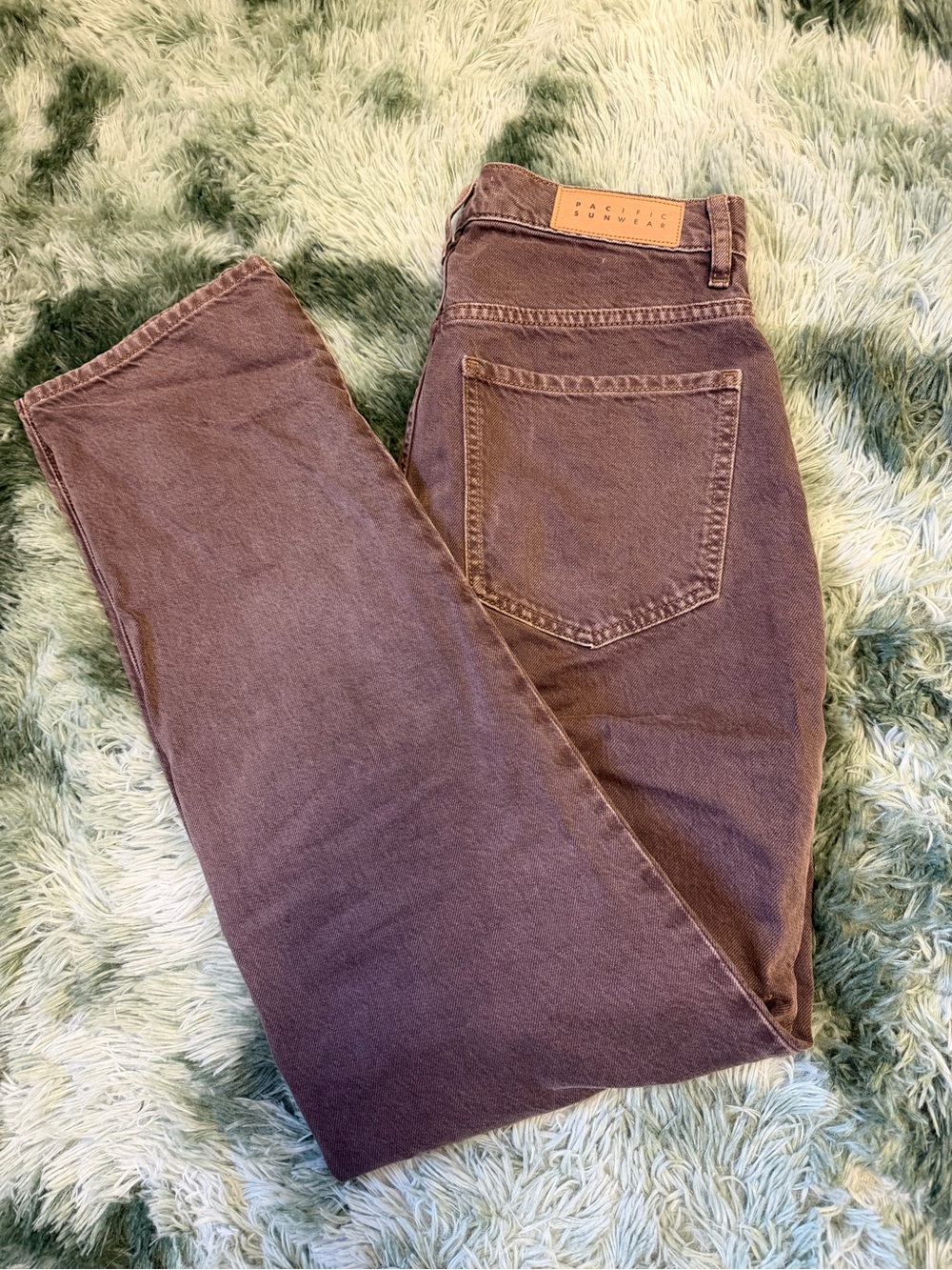Women’s Brown Straight-Leg pacsun Jeans